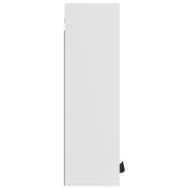 Dulap de baie montat pe perete, alb, 32x20x67 cm, 7 image