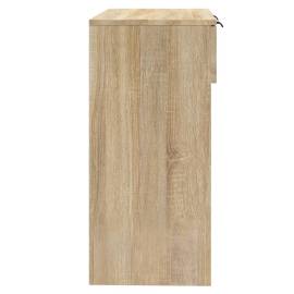 Măsuță consolă, stejar sonoma, 90x36x75 cm, lemn prelucrat, 7 image