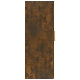 Dulap de perete, stejar fumuriu, 35x34x90 cm, lemn prelucrat, 6 image
