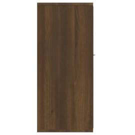 Servantă, stejar maro, 88x30x70 cm, lemn prelucrat, 6 image