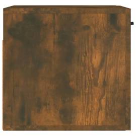 Comodă perete, stejar fumuriu, 80x35x36,5 cm, lemn prelucrat, 7 image