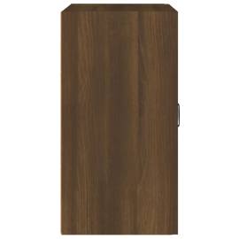 Dulap de perete, stejar maro, 60x31x60 cm, lemn compozit, 4 image