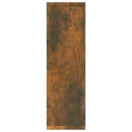 Raft de perete, stejar fumuriu, 85x16x52,5 cm, lemn compozit, 6 image