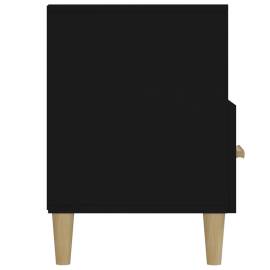 Comodă tv, negru, 102x36x50 cm, lemn compozit, 8 image