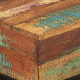 Masă laterală, 40x30x51 cm, lemn masiv reciclat, 3 image