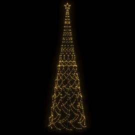 Brad de crăciun conic, 3000 led-uri, alb cald, 230x800 cm, 3 image