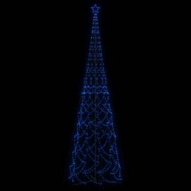 Brad de crăciun conic, 3000 led-uri, albastru, 230x800 cm, 3 image