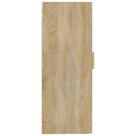 Dulap de perete, stejar sonoma, 35x34x90 cm, lemn compozit, 6 image