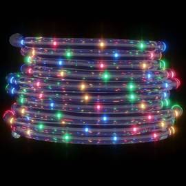Cablu luminos cu 120 led-uri, multicolor, 5 m, pvc, 2 image