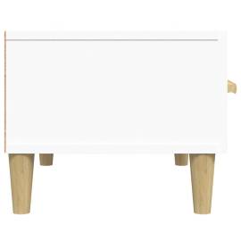 Comodă tv, alb, 150x34,5x30 cm, lemn compozit, 8 image
