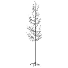 Copac cu flori de cireș cu led, 368 led-uri alb calde, 300 cm, 2 image