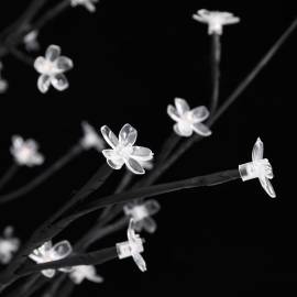 Copac cu flori de cireș cu led, 368 led-uri alb calde, 300 cm, 5 image