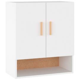 Dulap de perete, alb, 60x31x70 cm, lemn compozit, 2 image