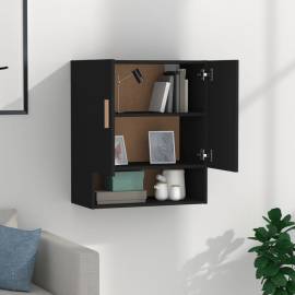 Dulap de perete, negru, 60x31x70 cm, lemn compozit, 3 image