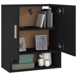 Dulap de perete, negru, 60x31x70 cm, lemn compozit, 4 image