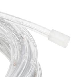 Cablu luminos cu 120 led-uri, alb cald, 5 m, pvc, 4 image