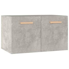 Dulap de perete, gri beton, 60x36,5x35 cm, lemn compozit, 2 image