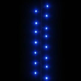 Instalație compactă cu 400 led-uri albastre, 4 m, pvc, 4 image