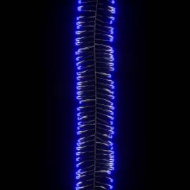 Instalație tip cluster cu 1000 led-uri, albastru, 20 m, pvc, 4 image