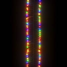 Instalație tip cluster cu 1000 led-uri, multicolor, 20 m, pvc, 4 image