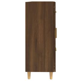 Servantă, stejar maro, 69,5x34x90 cm, lemn compozit, 8 image