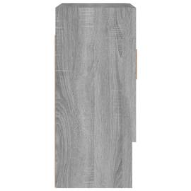 Dulap de perete, gri sonoma, 60x31x70 cm, lemn compozit, 6 image