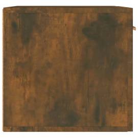 Dulap de perete, stejar fumuriu, 60x36,5x35 cm, lemn compozit, 6 image