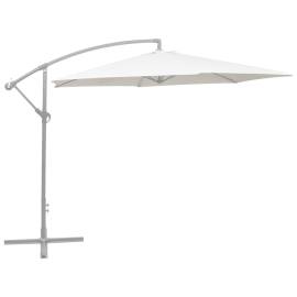 Pânză de schimb umbrelă de soare, alb nisipiu, 300 cm, 2 image