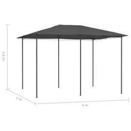 Pavilion, antracit, 3x4x2,6 m, 160 g/m², 4 image