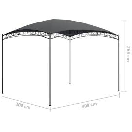 Pavilion, antracit, 3 x 4 x 2,65 m, 180 g/m², 5 image