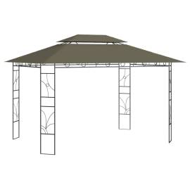 Pavilion, gri taupe, 4x3x2,7 m, 160 g/m²