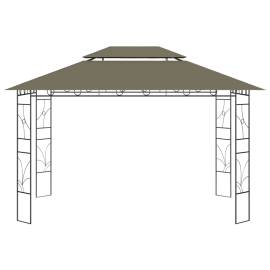 Pavilion, gri taupe, 4x3x2,7 m, 160 g/m², 3 image