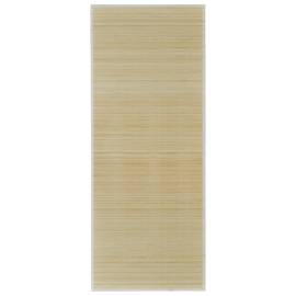 Carpetă dreptunghiulară din bambus natural, 120 x 180 cm, 2 image