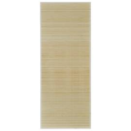 Carpetă dreptunghiulară din bambus natural, 80 x 300 cm, 2 image