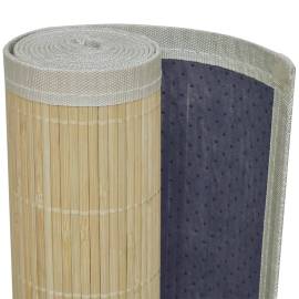 Carpetă dreptunghiulară din bambus natural, 80 x 300 cm, 4 image