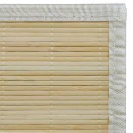 Carpetă dreptunghiulară din bambus natural, 80 x 300 cm, 6 image