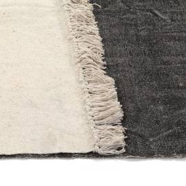 Covor kilim, antracit, 120 x 180 cm, bumbac, 4 image