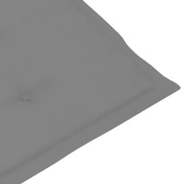Pernă de șezlong, gri, (75+105)x 50x3 cm, 7 image