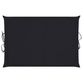 Pernă de șezlong, negru, 186x58x3 cm, 8 image