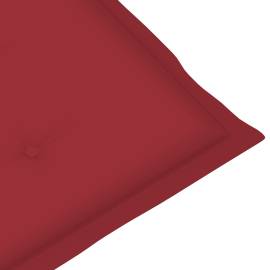 Pernă de șezlong, roșu vin, (75+105) x 50x3 cm, 7 image