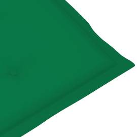Pernă de șezlong, verde, (75+105)x 50x3 cm, 7 image