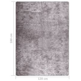 Covor lavabil, gri, 120x180 cm, antiderapant, 5 image