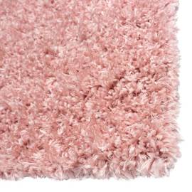 Covor moale cu fire înalte, roz, 160x230 cm, 50 mm, 5 image