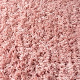 Covor moale cu fire înalte, roz, 160x230 cm, 50 mm, 3 image