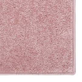 Covor cu fire scurte, roz, 120x170 cm, 4 image