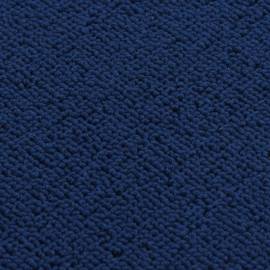 Covorașe de scări, 15 buc., bleumarin, 75x20 cm, dreptunghiular, 5 image