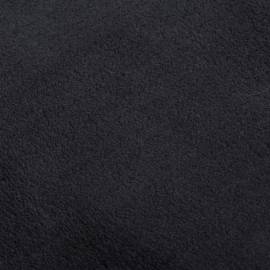 Covor lavabil moale shaggy 80x150 cm, anti-alunecare, negru, 7 image