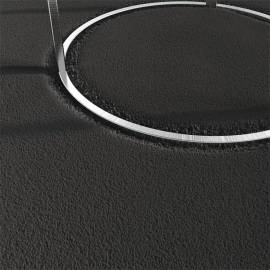 Covor shaggy, fir lung, negru, 200x290 cm, 4 image