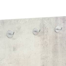 Cuier de perete 125x50 cm perete piatră din sticlă securizată, 3 image
