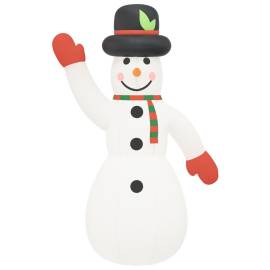 Om de zăpadă gonflabil cu led-uri, 370 cm, 4 image